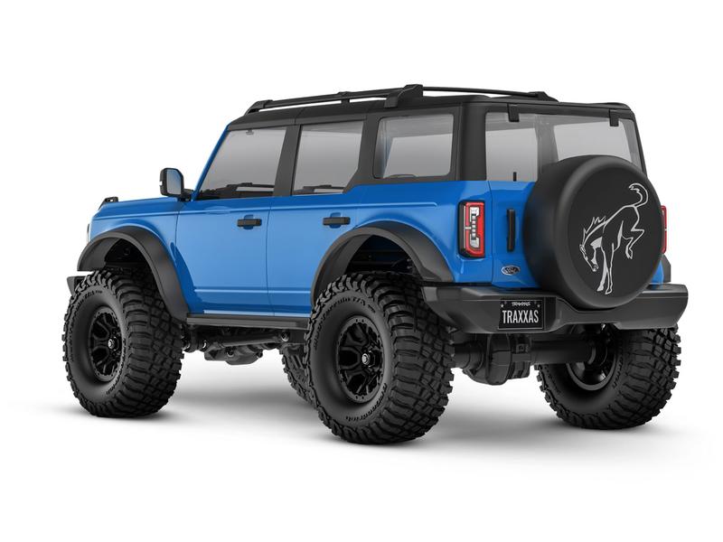 Traxxas Scale Crawler TRX-4M Ford Bronco 21 Blau, RTR, 1:18 TRX-4 Performance im Mini-Format