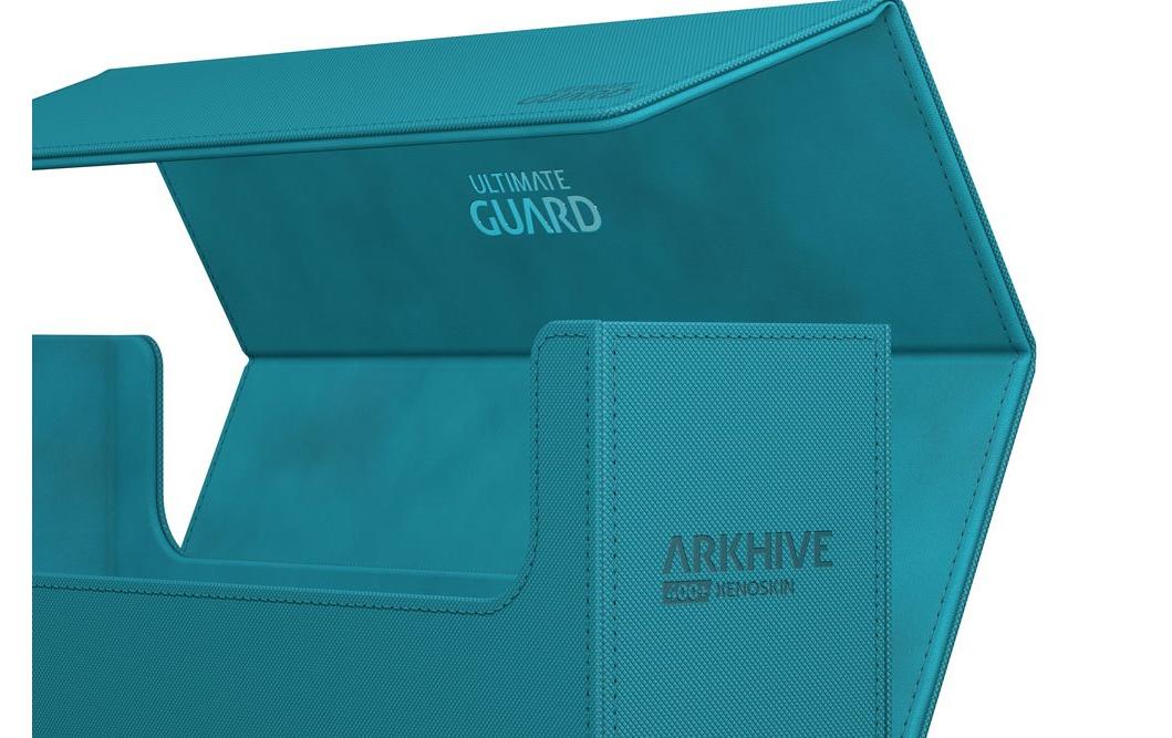 Kartenbox XenoSkin Arkhive Monocolor 400+ PetrolblauHochwertige Box für Sammelkarten in Standardgrösse