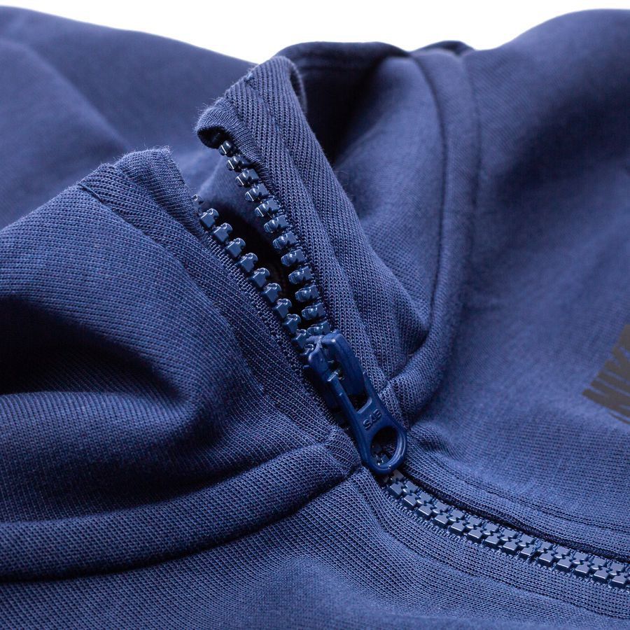 Nike Sweat à Capuche NSW Tech Fleece - Bleu Marine/Noir Enfant