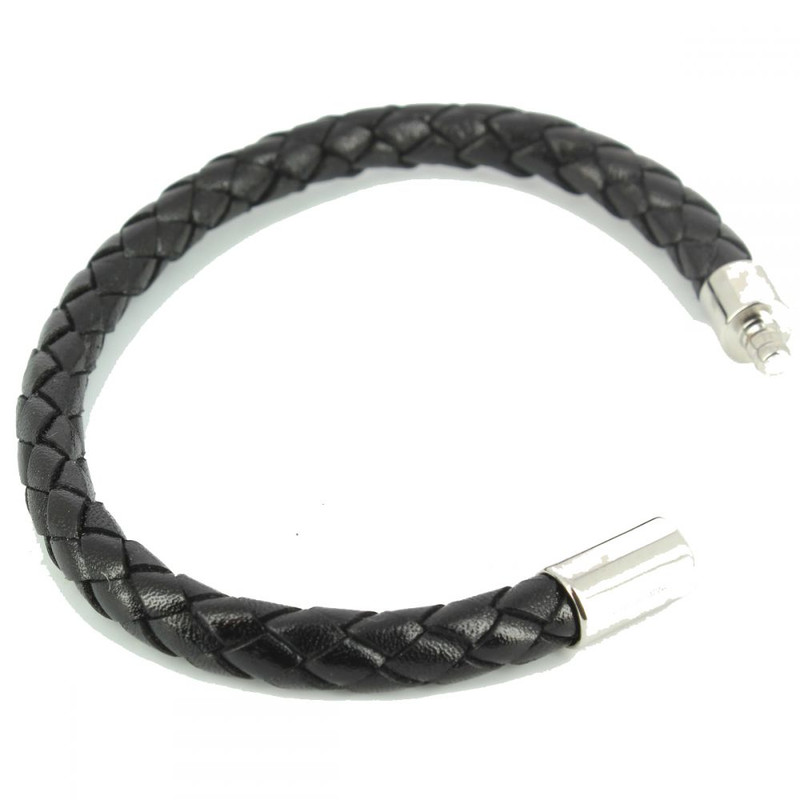 Bracelet Milano Homme Monart, Noir
