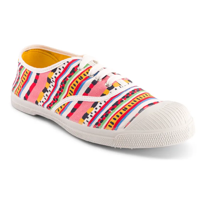 Bensimon Tennis Lacets Bensimon x Lucas Du Tertre | Rose