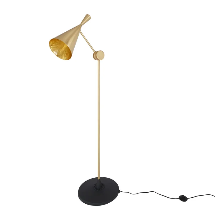 Tom Dixon - Beat Stehleuchte, schwarz