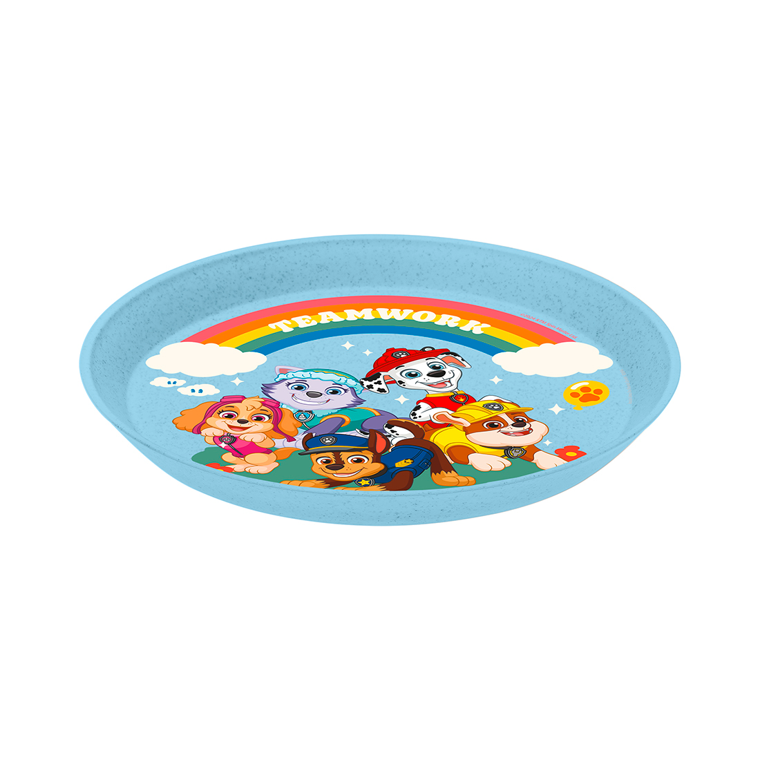 Koziol Connect Plate Kleiner Teller 205 mm organic sky blue paw patrol