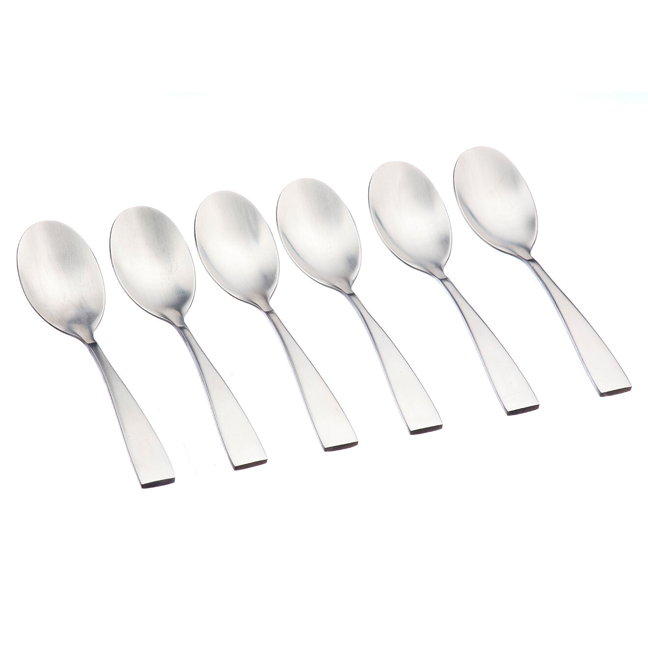 Bjorn 6 Petites cuillères Sven inox mat