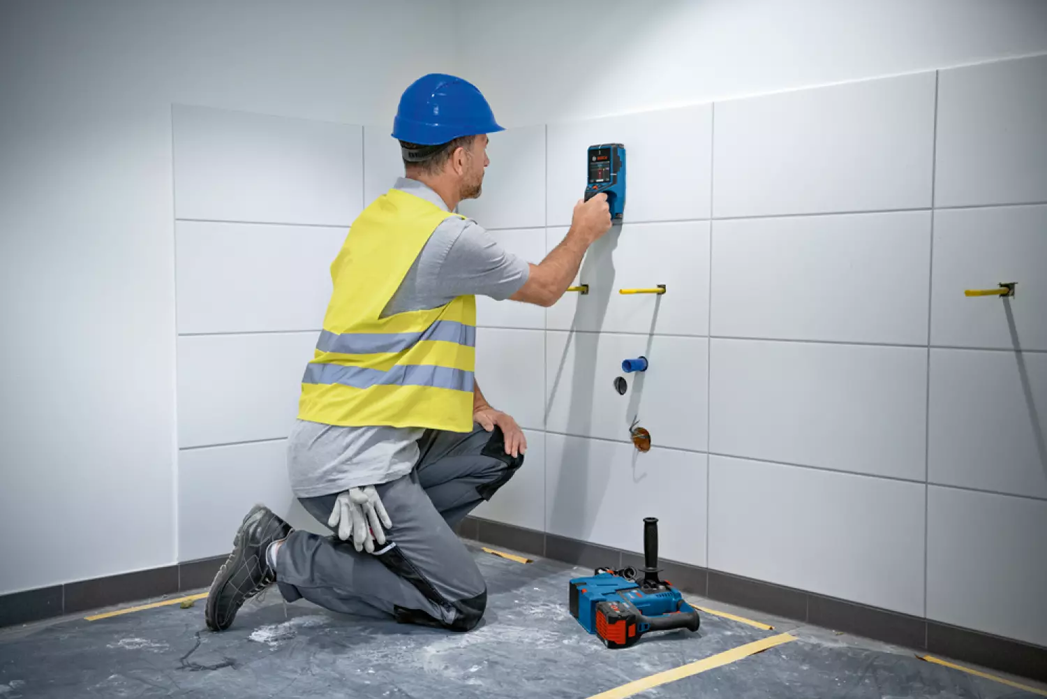 Bosch D-tect 200 C Detector muurscanner body in L-Boxx - 200mm