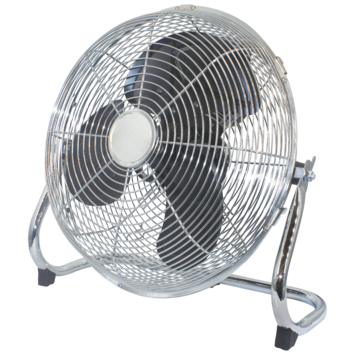 Vloerventilator Roma 30 cm zwart