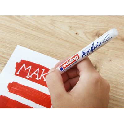 Edding 5300 - Marqueur acrylique - bleu pastel