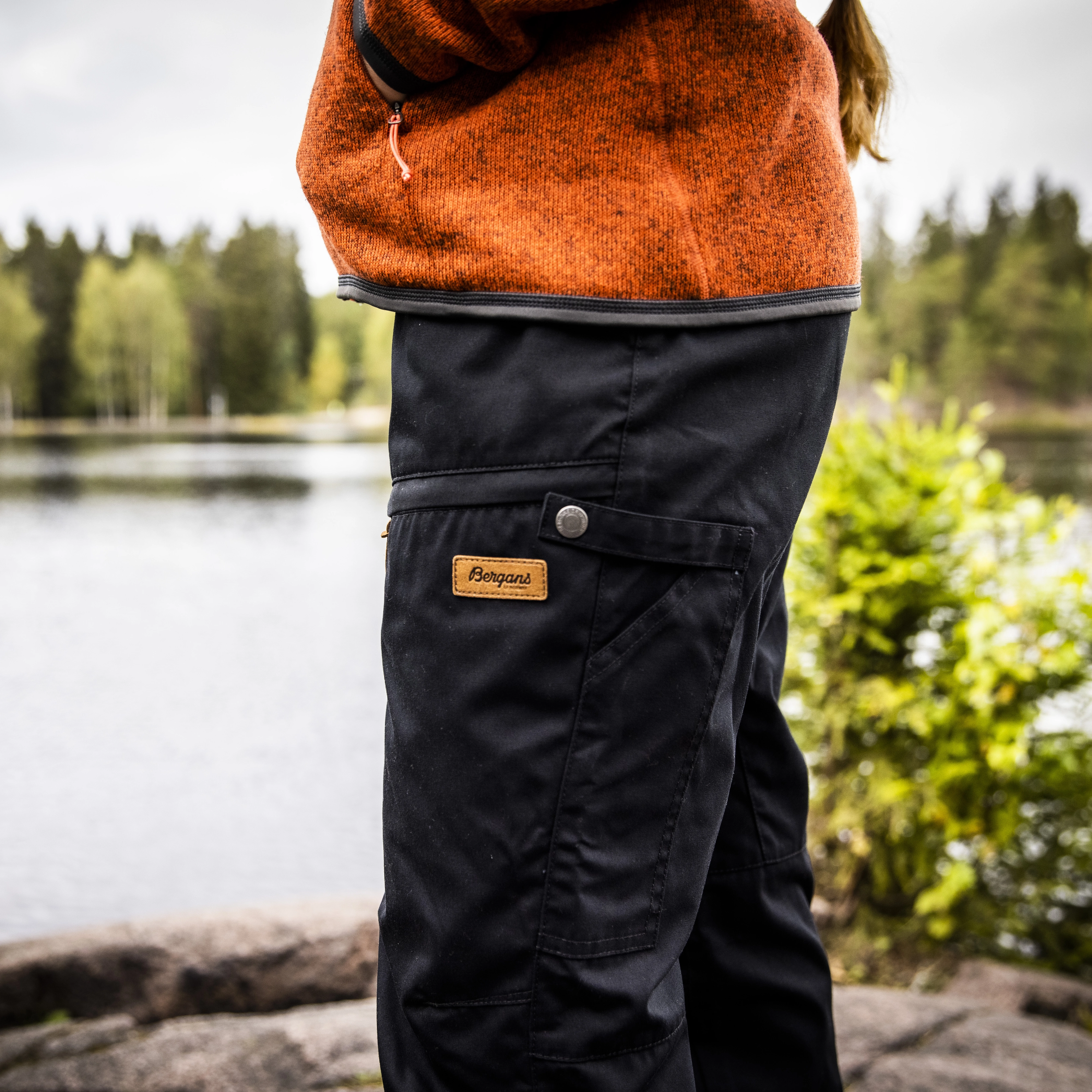 Nordmarka Favor Outdoor Pants Women Dark Shadow Grey