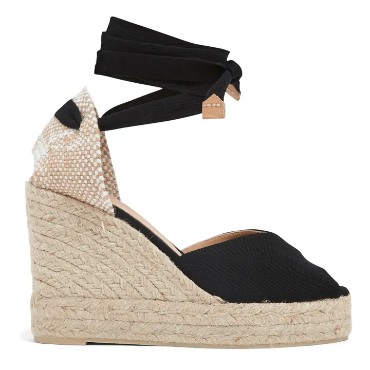 Castaner Espadrilles Bilina 8 cm | Noir