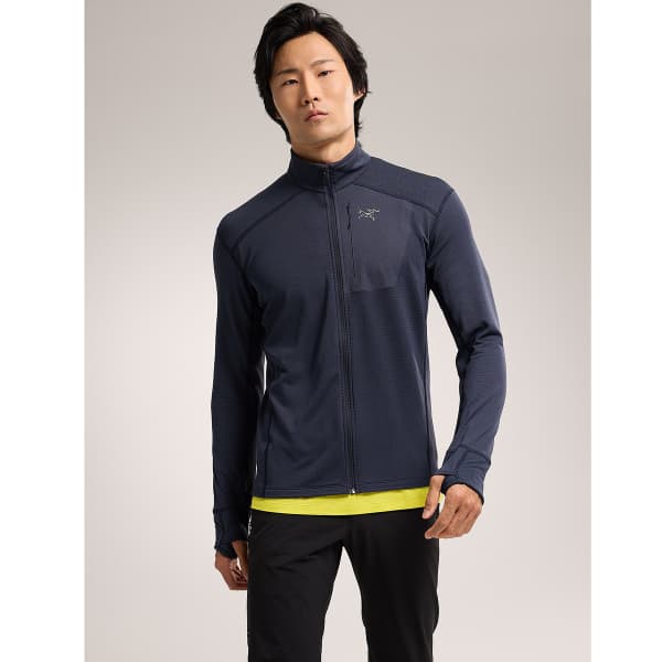 Veste polaire randonnée ARC'TERYX DELTA JACKET M BLACK SAPPHIRE