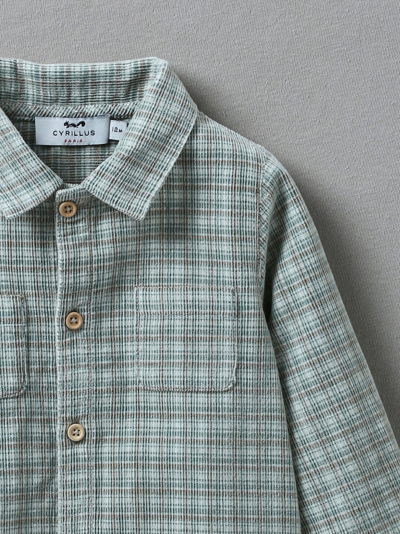 Chemise Bébé en velours