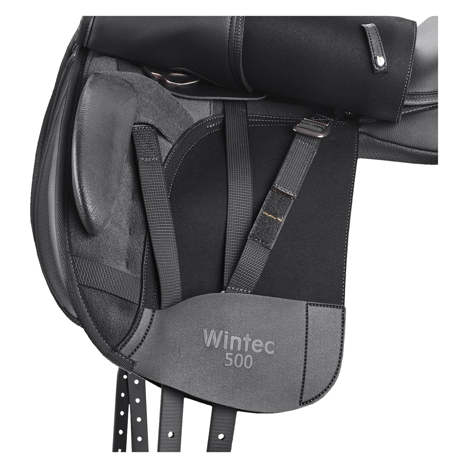 Wintec Dressursattel HART 500, mit CAIR  - schwarz