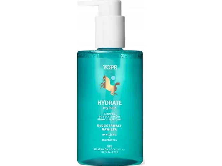 Yope Yope Hydrate My Hair shampoo for dry scalp with peptides 300ml
