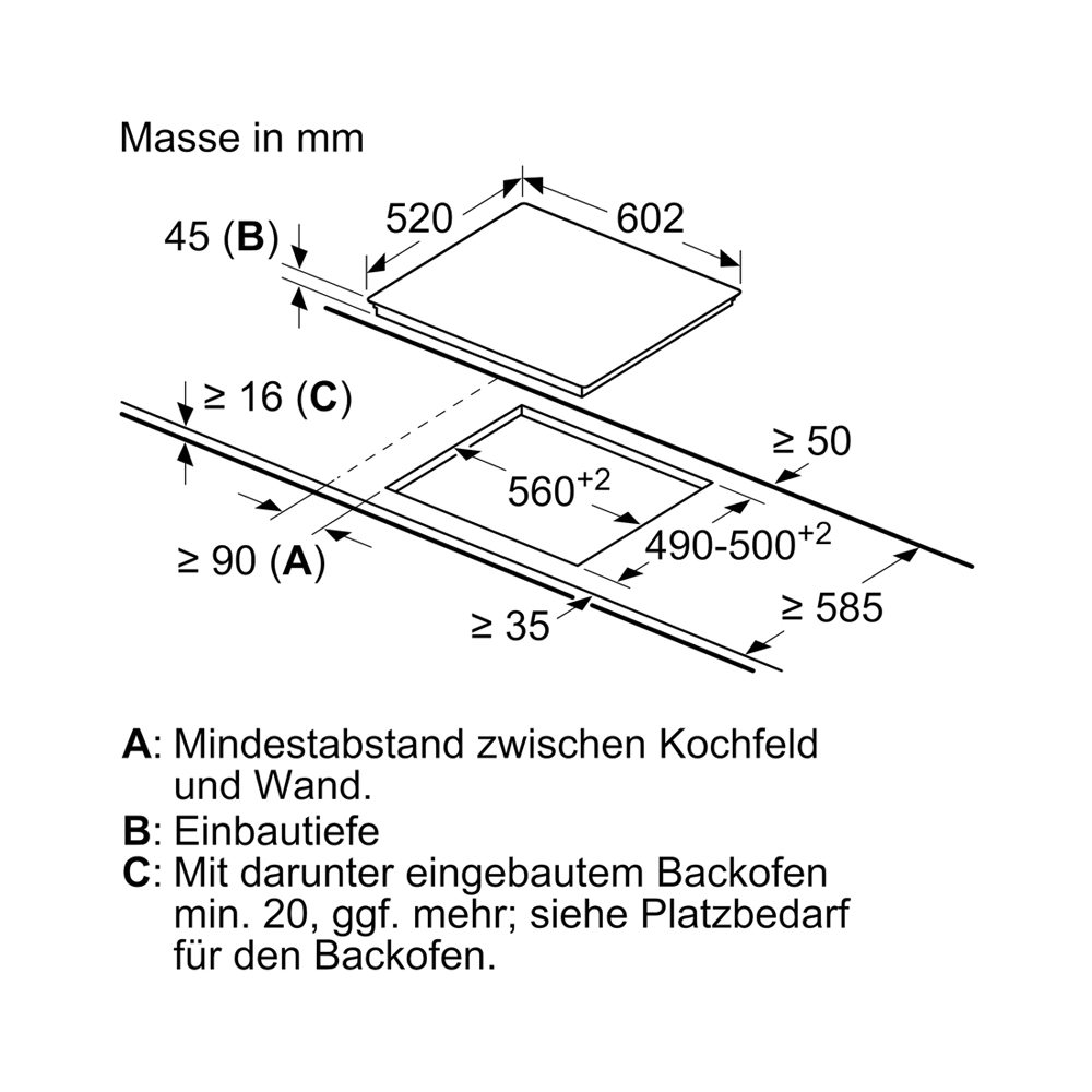 Siemens ET675FNP1C Elektrokochfeld mit Designrahmen 60cm