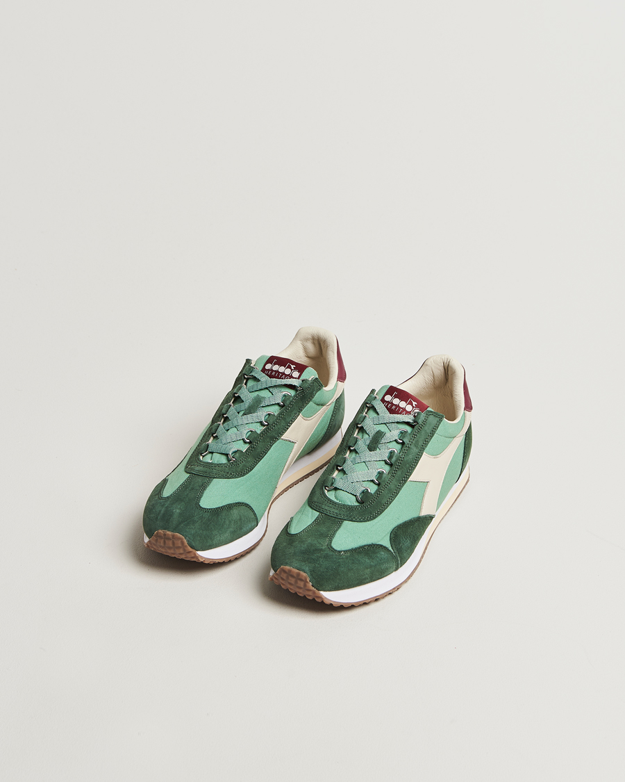Diadora Equipe Canvas Running Sneaker Green