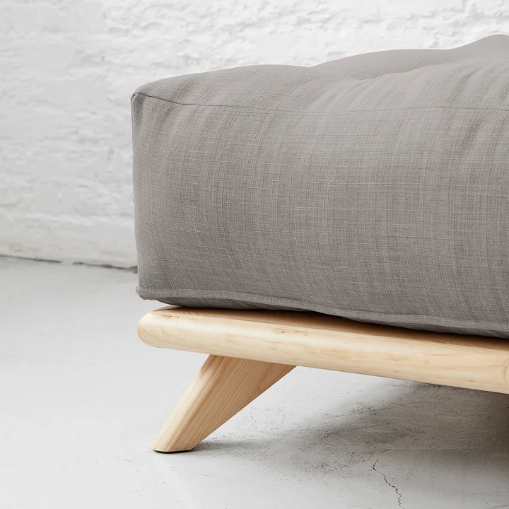 Karup Design - Senza Sofa, Kiefer natur / dunkelgrau