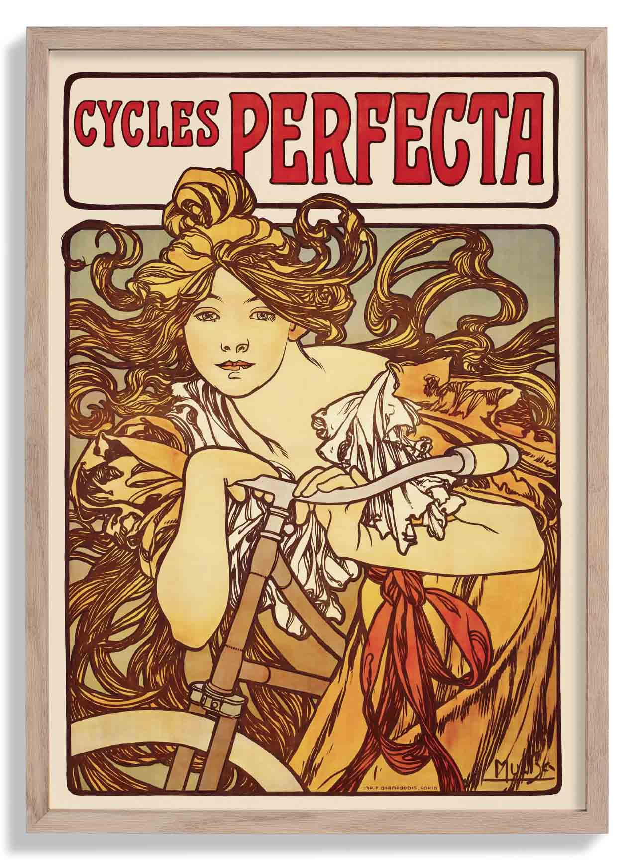 Cycles Perfecta von Alphonse Mucha