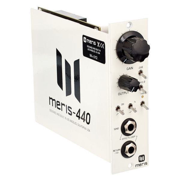 Meris 500 Series 440 Mic Preamp