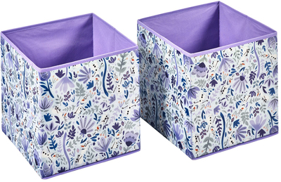 Disney Frozen Oppbevaringskasser 2-Pack, Lilla
