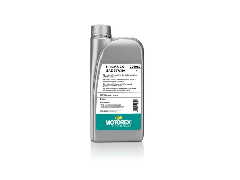 Motorex Getriebeöl PRISMA ZX SAE 75W/80, 1 l Synthetisches Leichtlauf Öl für den vielseitigen Einsatz