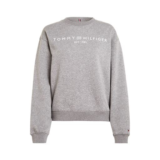 Tommy Hilfiger Modern Reg Corp Logo Sweatshirt, Medium Heather Grey, XL