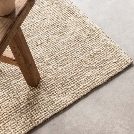 Handgeweven Jute Vloerkleed