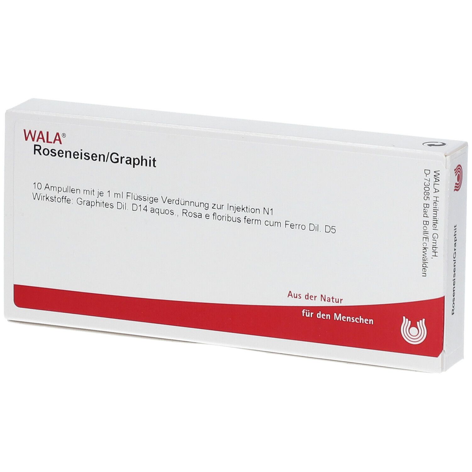 Wala® ROSENEISEN/ Graphit Amp.