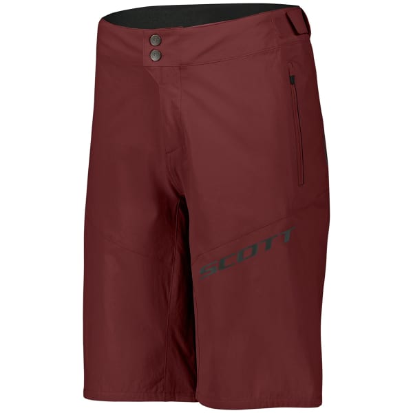 Short VTT SCOTT SHORTS M'S ENDURANCE LS/FIT W/PAD PAD WOOD RED