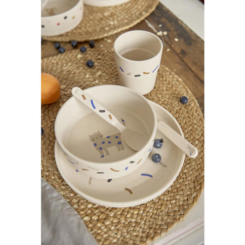 Coffret Repas Little Mateys Bleu Royal - LASSIG