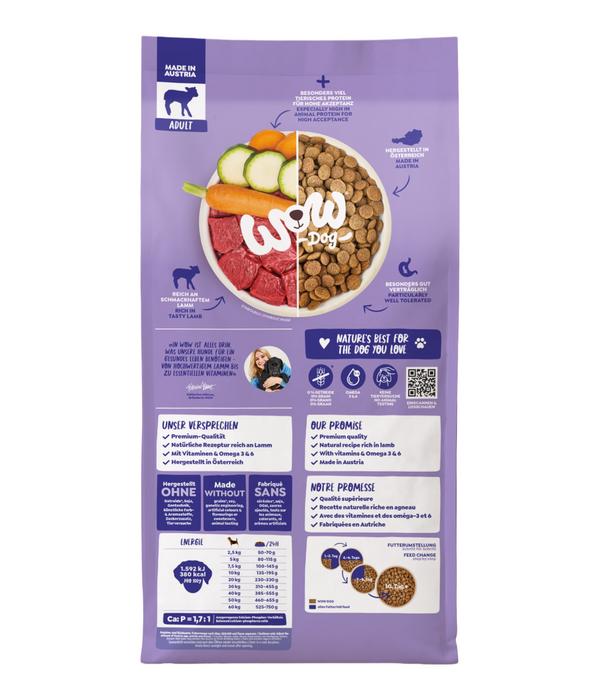 WOW® Trockenfutter für Hunde Mini Adult,