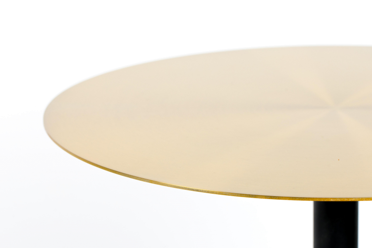 Zuiver Snow bijzettafel Ø35 zwart