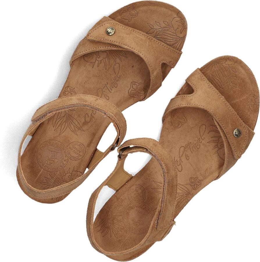 Panama Jack Julia B74 Velour Damesschoenen sandalen Schors