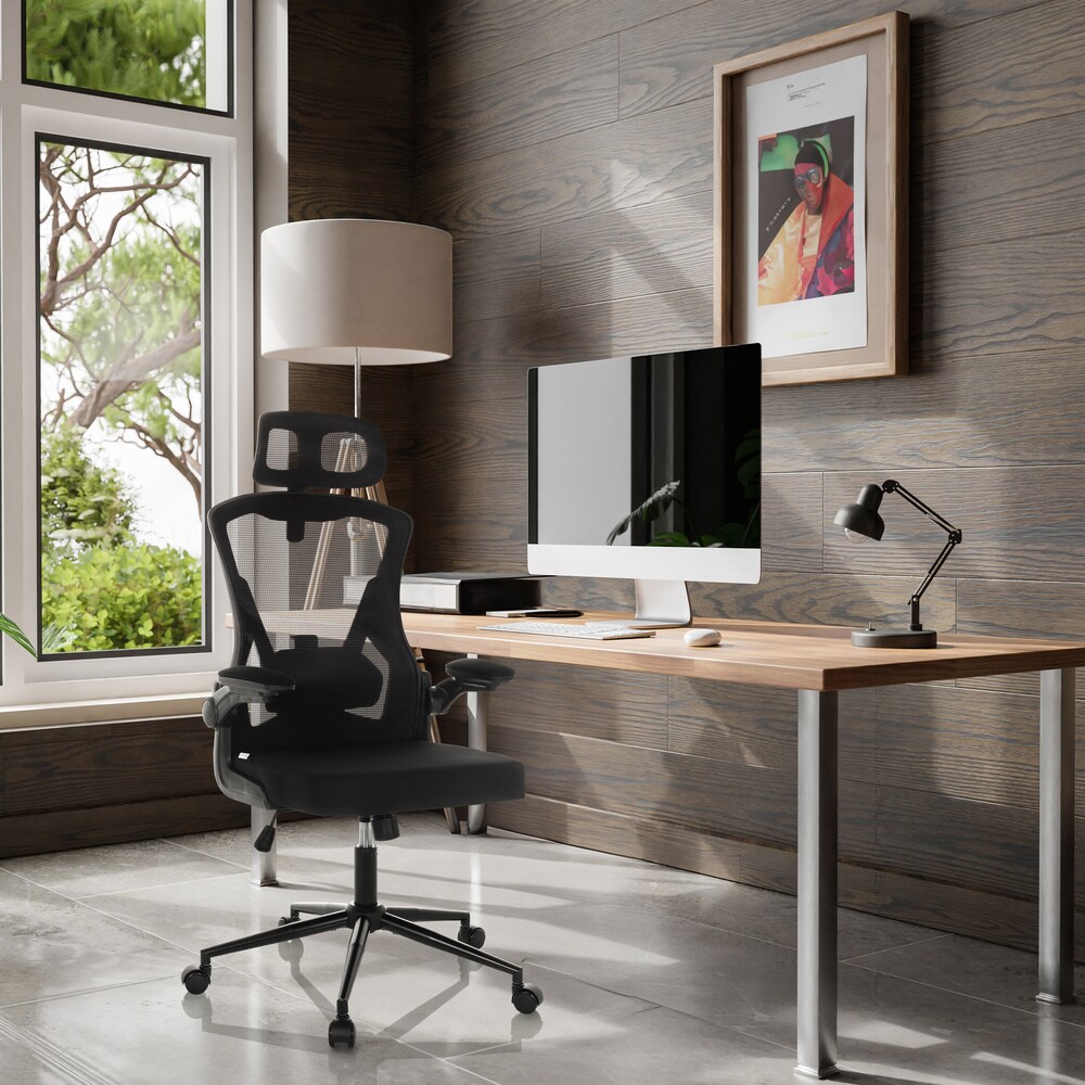 Profi Bürostuhl ARIGANO Stoff/Netzstoff mit Armlehnen hjh OFFICE
