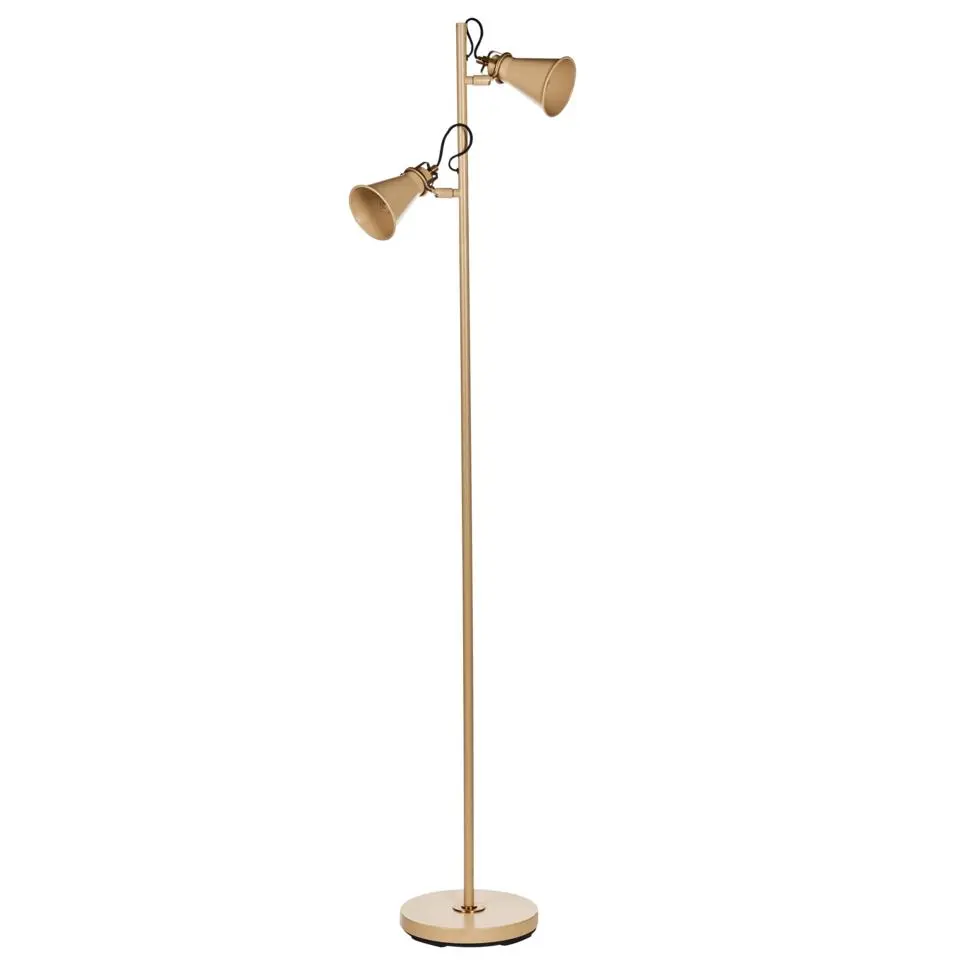 MOYOLA - Staande lamp - Beige - Metaal