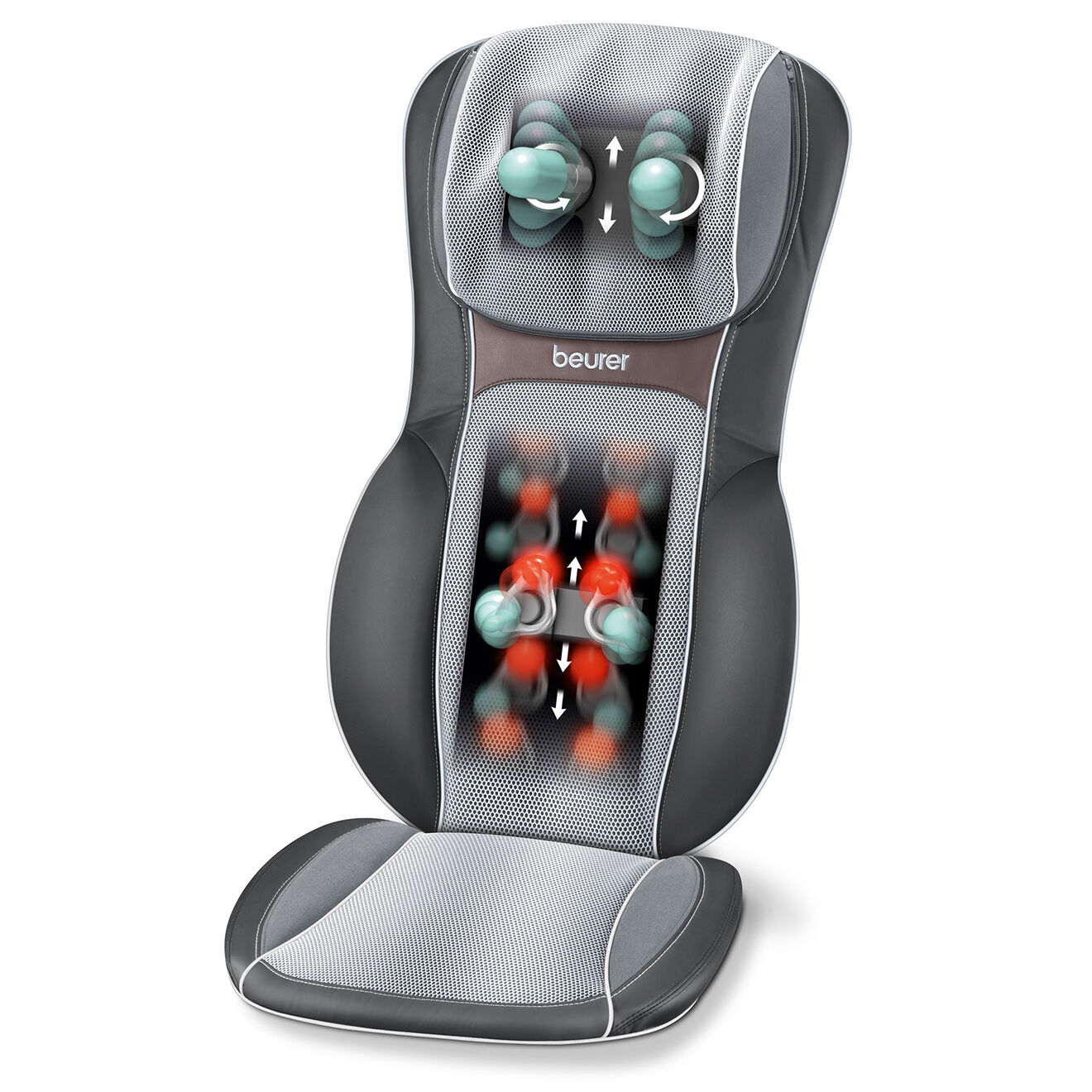 Beurer Housse de siège de massage shiatsu noire