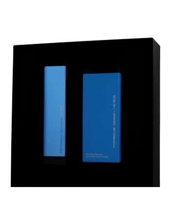 Porsche Design 180 Blue Set mit Hair and Body Shampoo 100ml-200ml