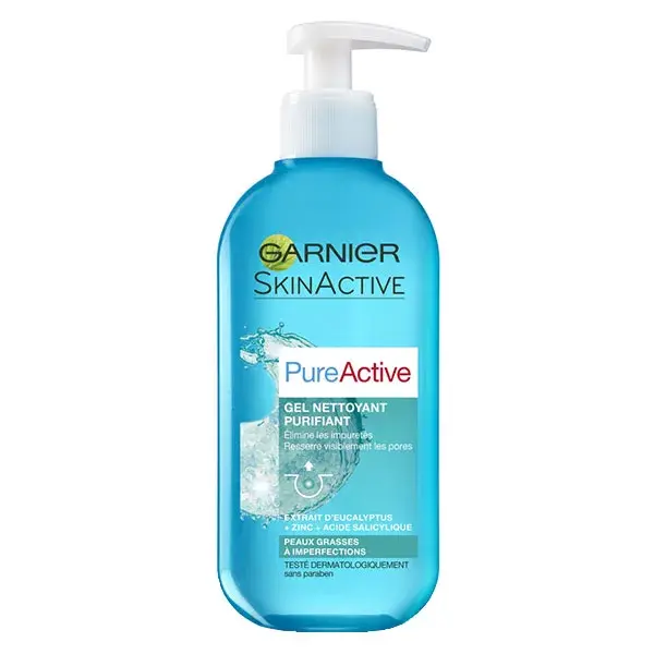 Gel de Limpeza Purificante Garnier SkinActive PureActive 200ml