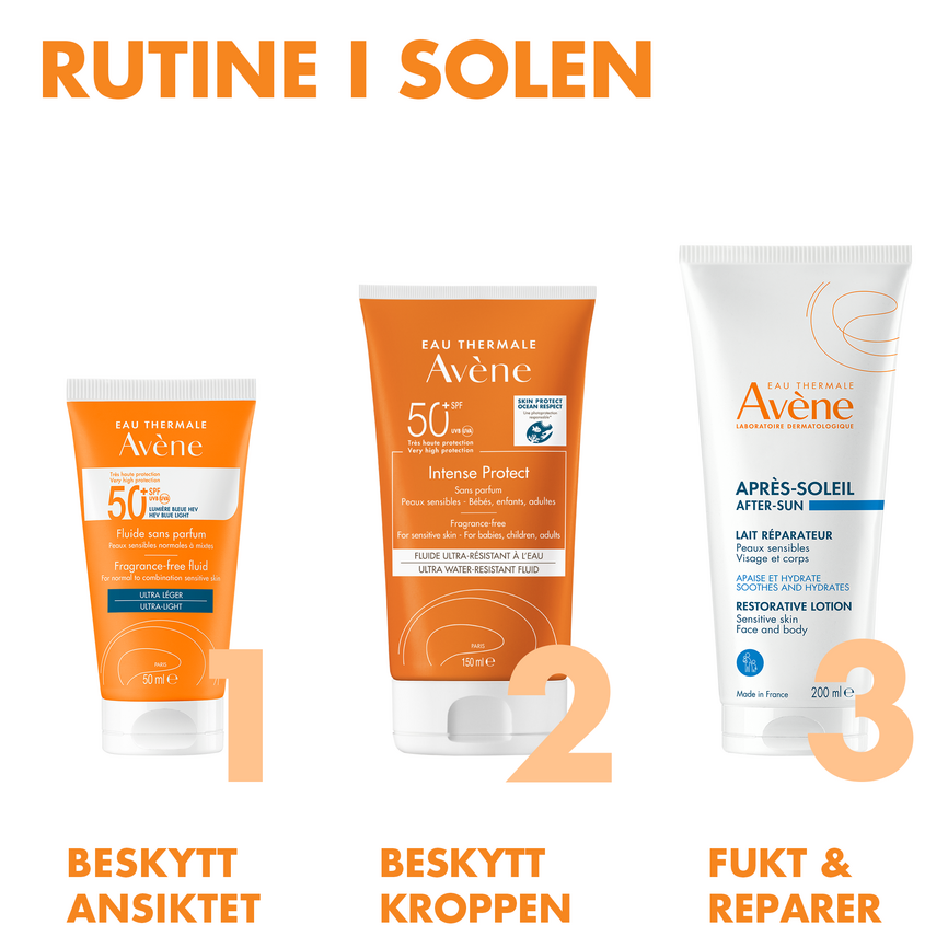 Avène Sun Fluid SPF50  ansikt 50 ml