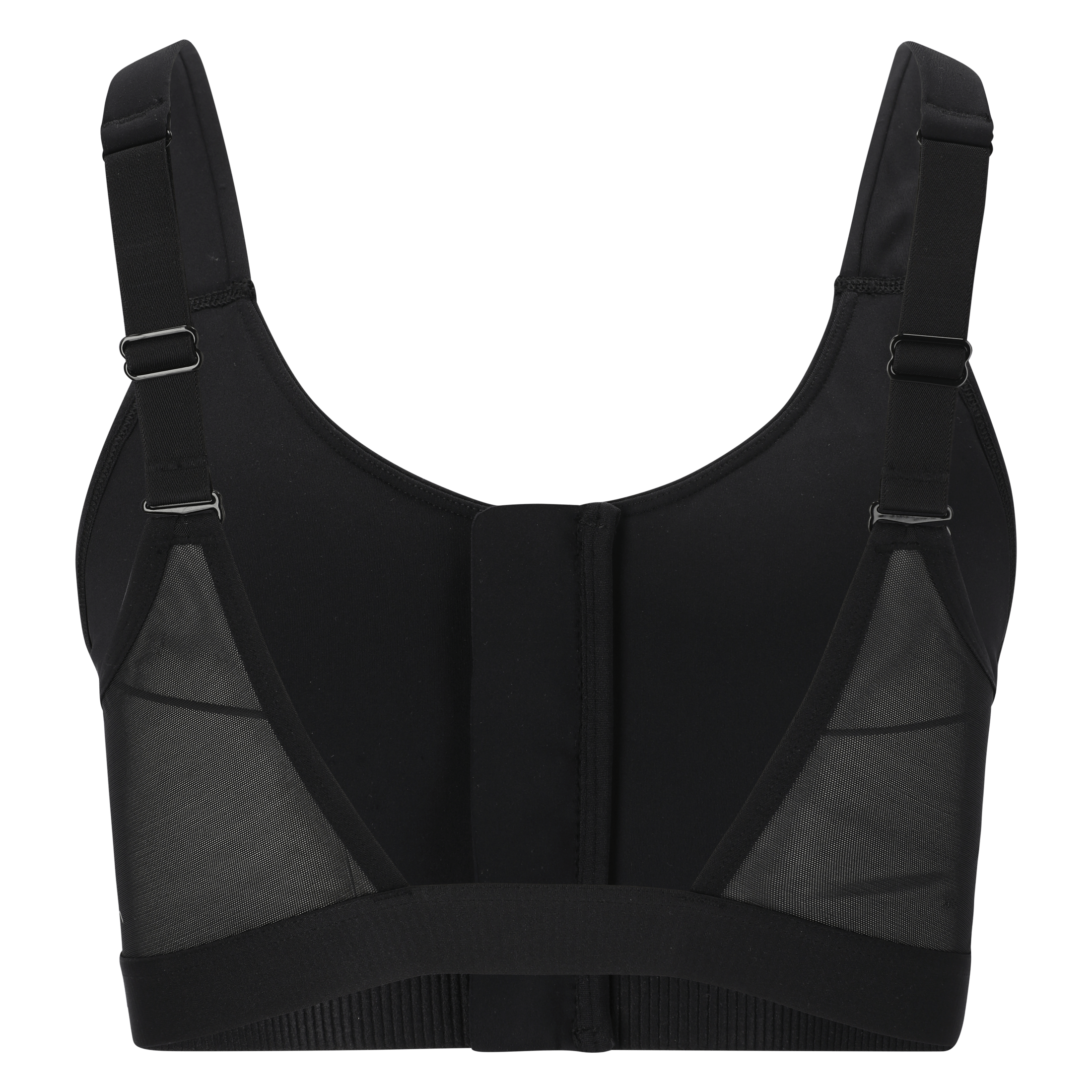 Endurance Crystale W Zip Sports Bra - Undertøy