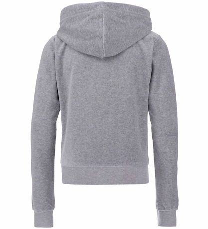 Juicy Couture Cardigan - Velour - Sølver Marl