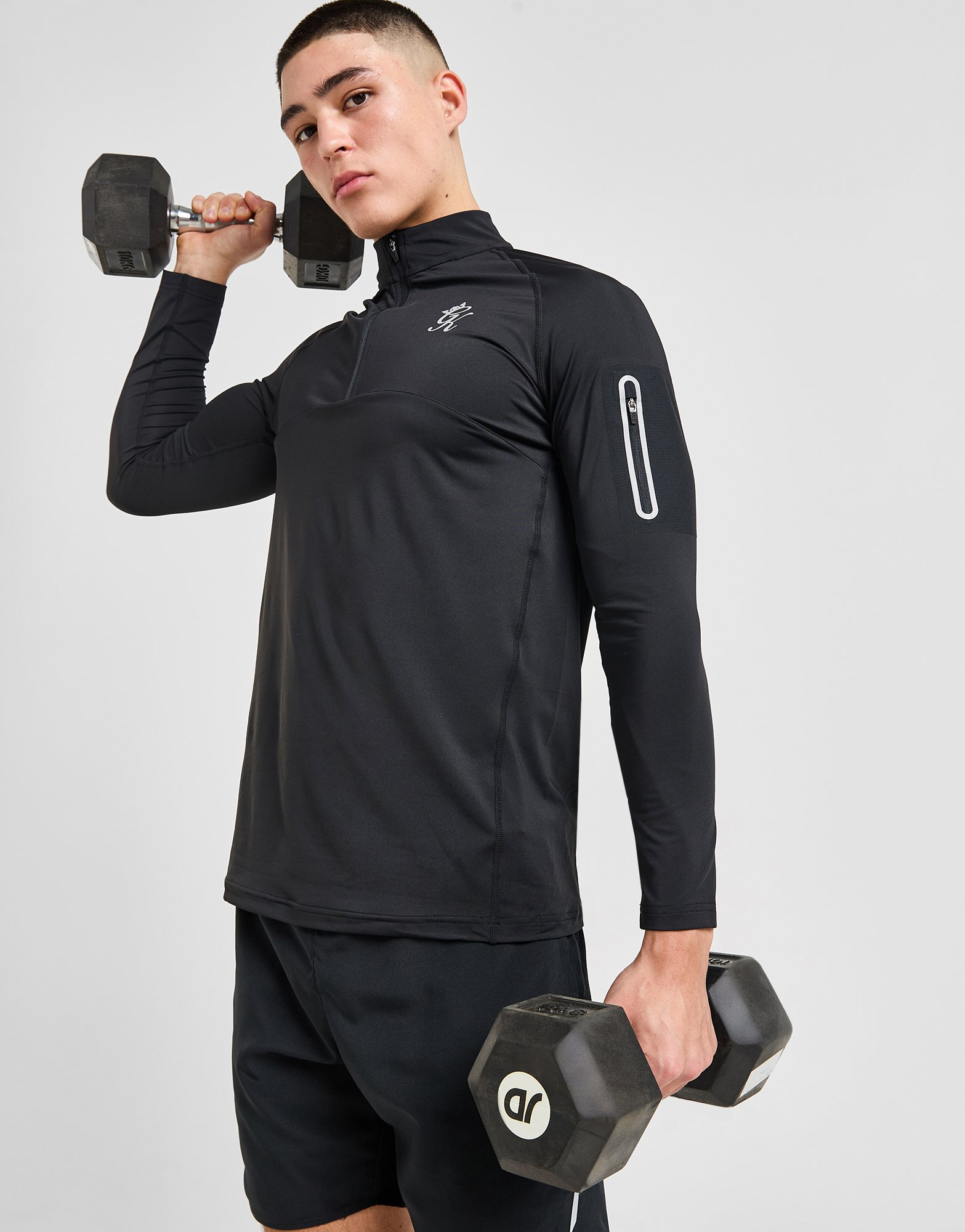Gym King Haut Zippé Flex Homme