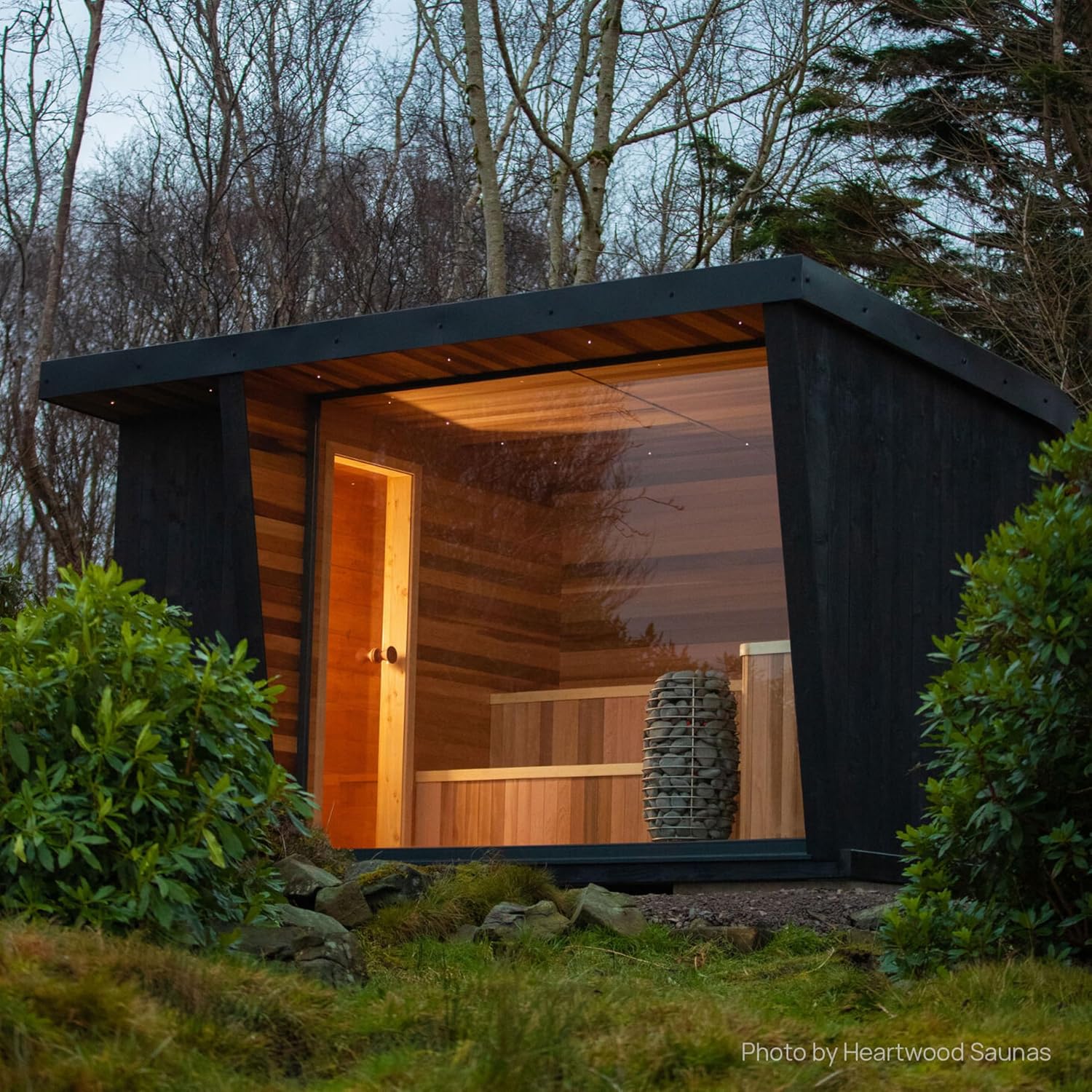 HUUM HIVE Mini 11 Saunaofen 10,5 kW finnischer Saunaofen Standofen inkl. Air-Tunnel