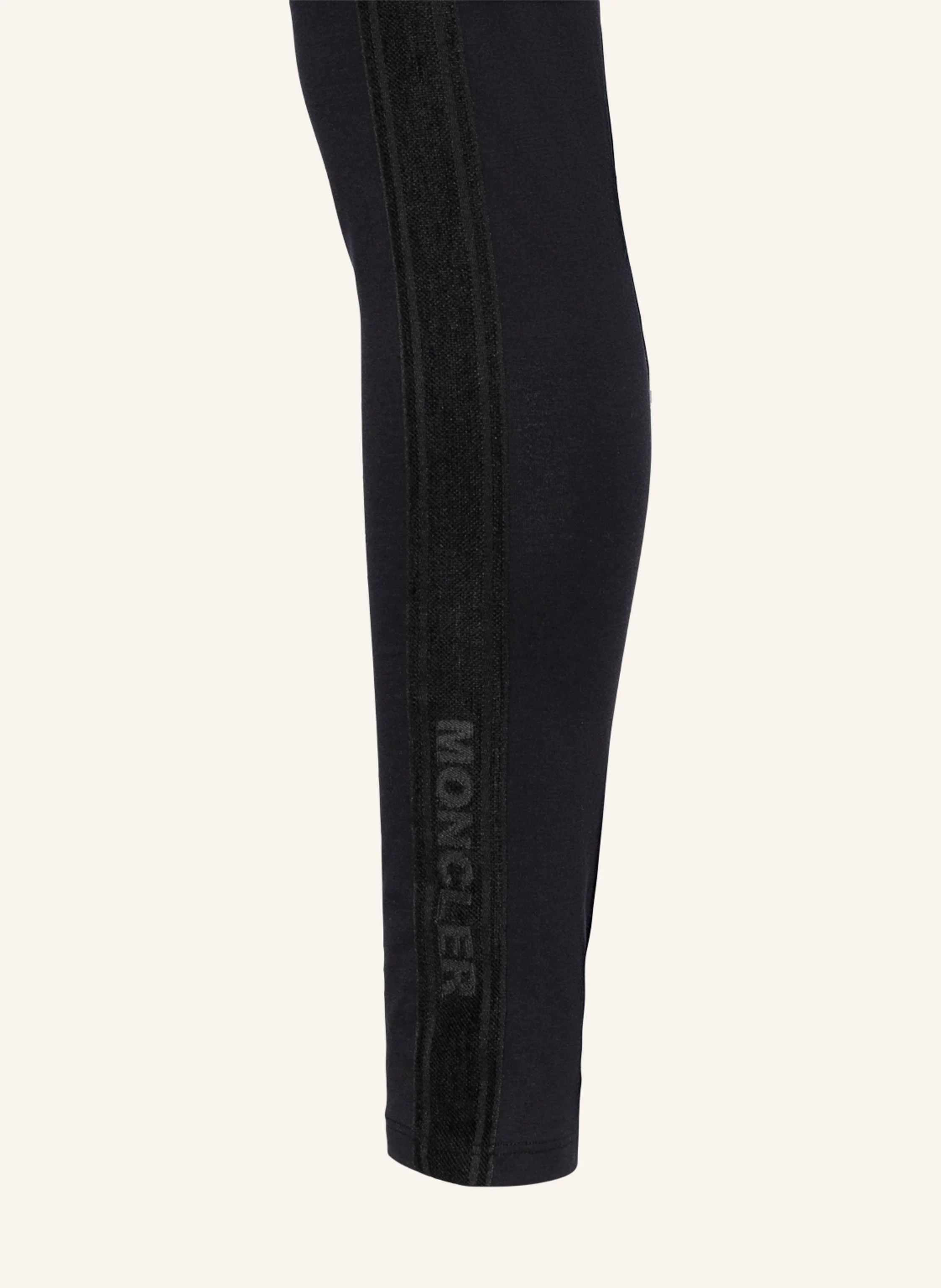 MONCLER enfant Leggings mit Galonstreifen