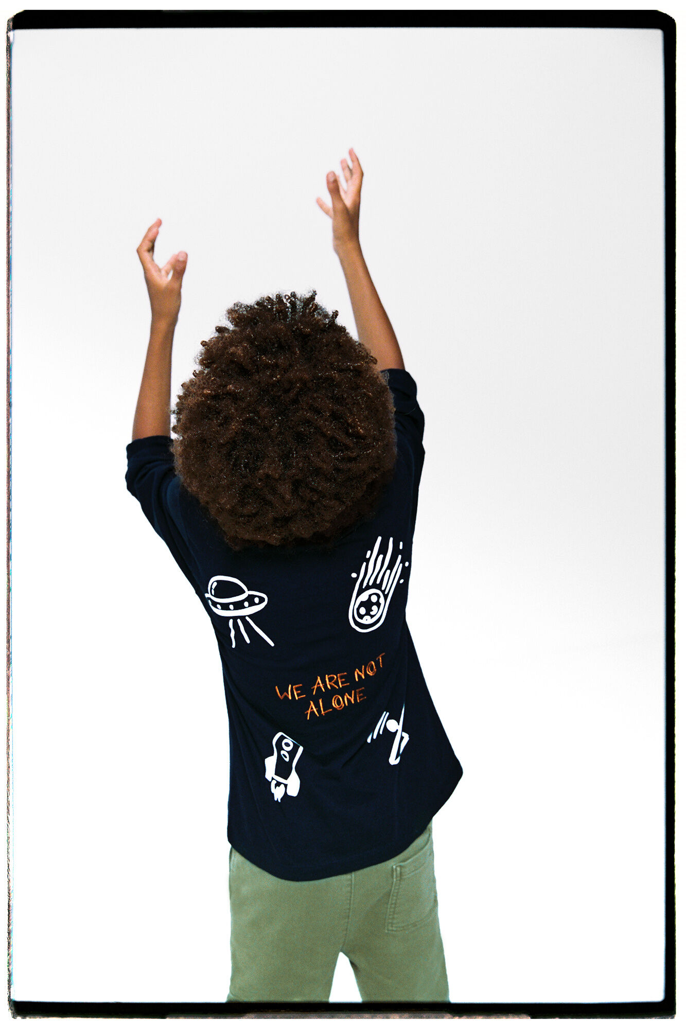 Camiseta Alien para meninos
