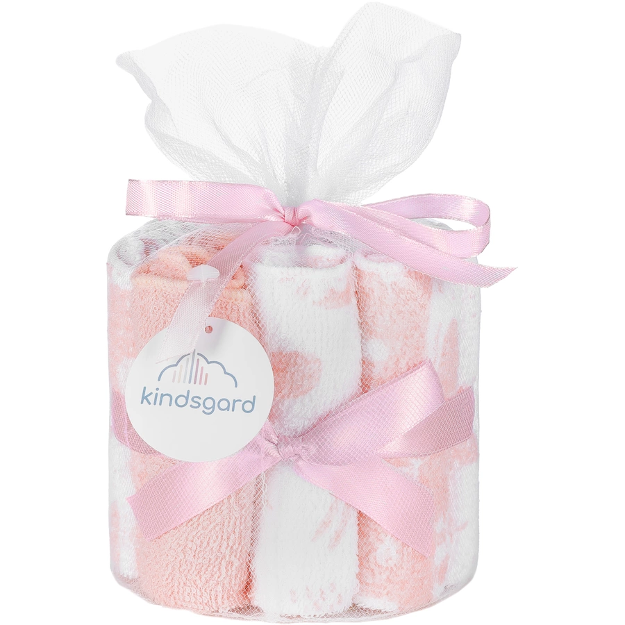 kindsgard Waschtücher vaskedag 12er-Pack rosa