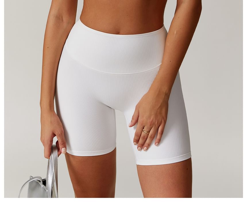 Skinniano - Sporttop met korte mouwen en ronde hals