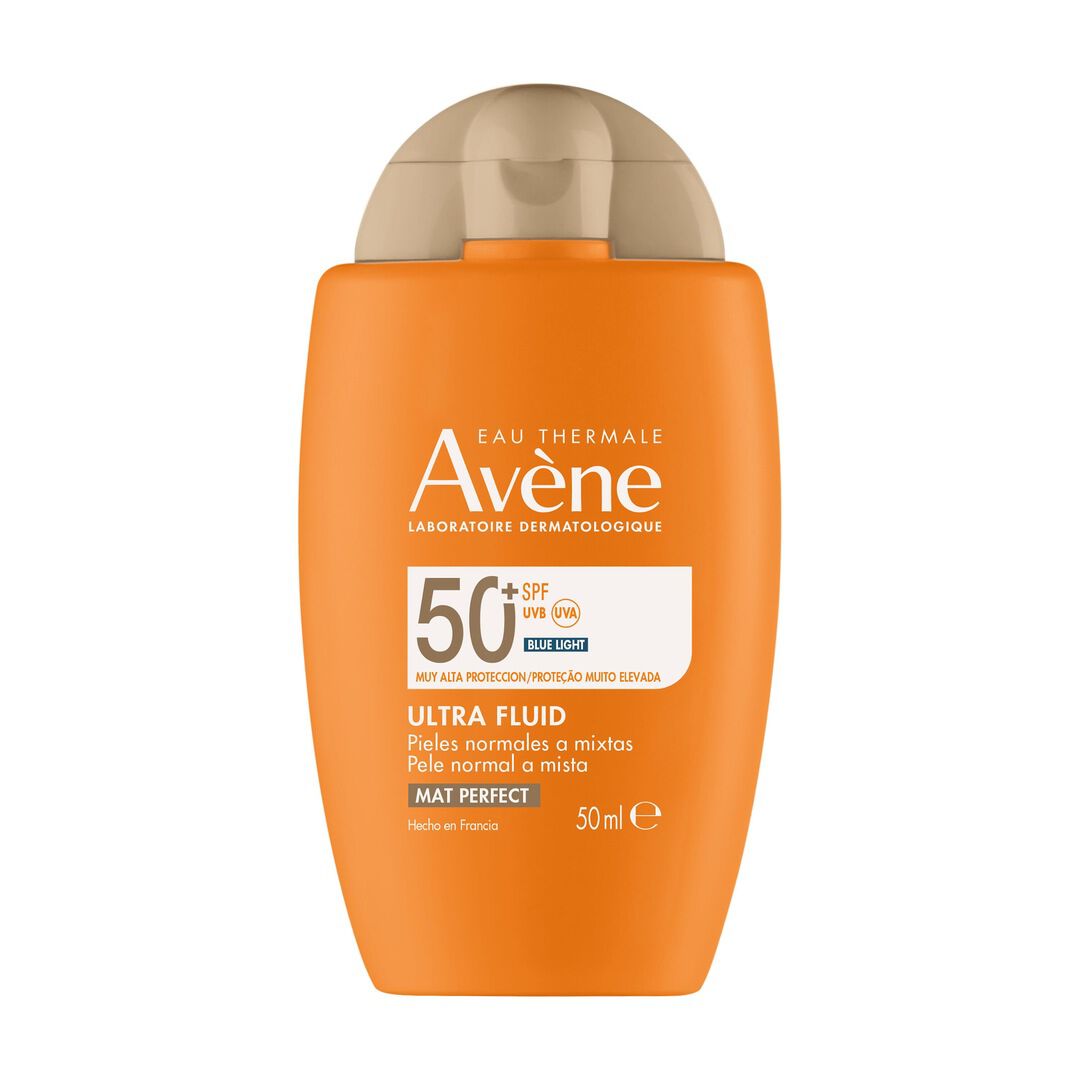 AVENE  Protetor Solar Ultra Fluid Mat Perfect sem Perfume SPF50 - 50ml