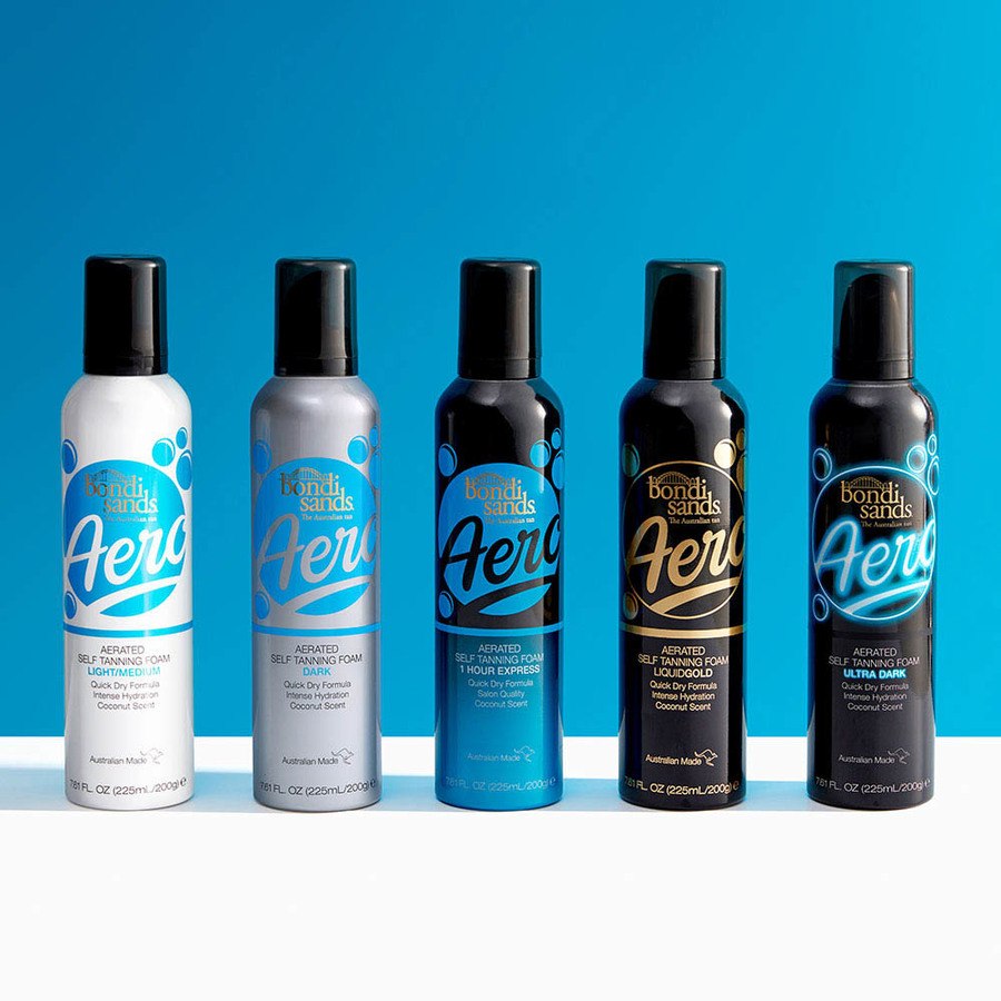 Bondi Sands Aero Light/Medium Tanning Foam 225ml