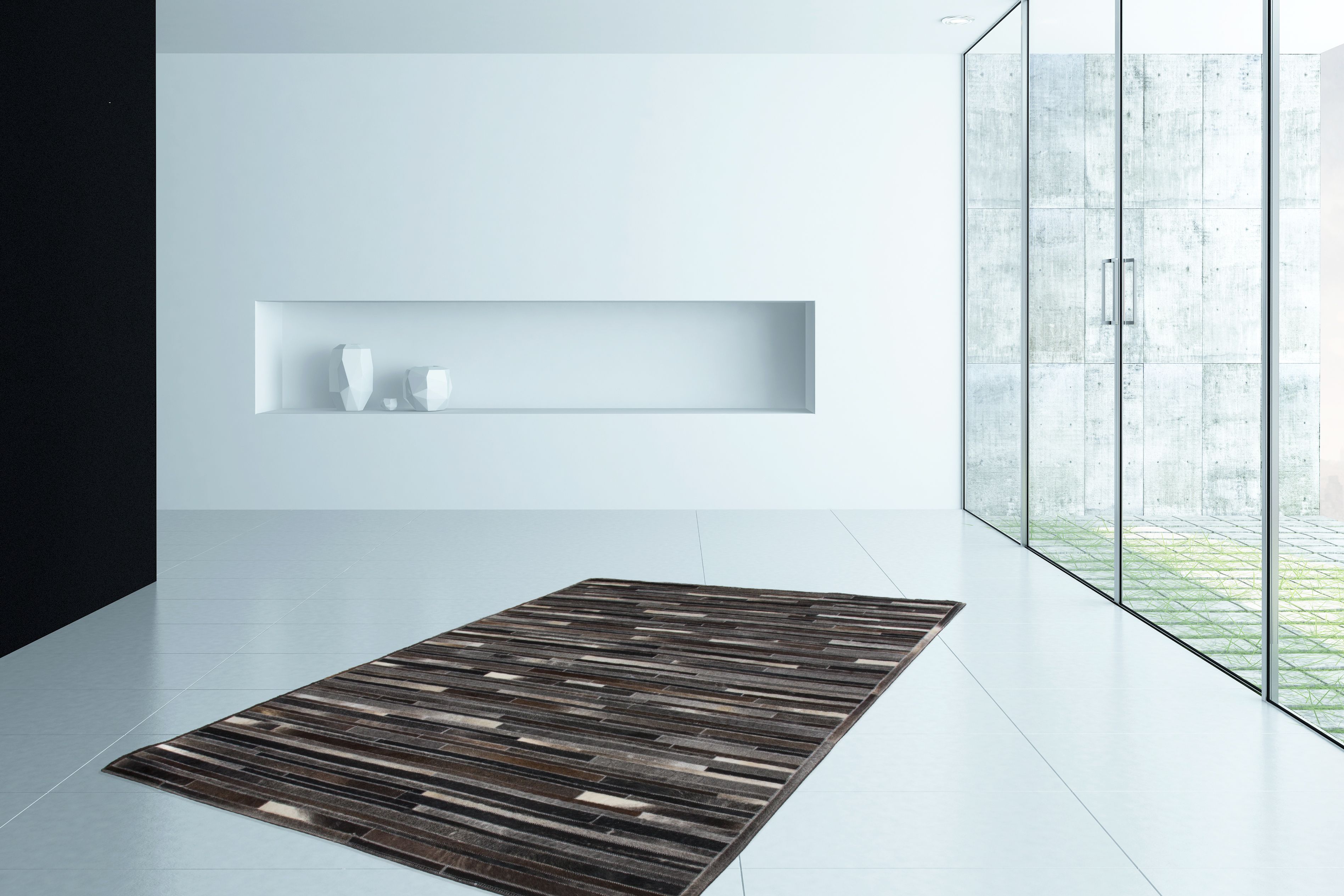 Vloerkleed 110 Grijs Bruin Lavish