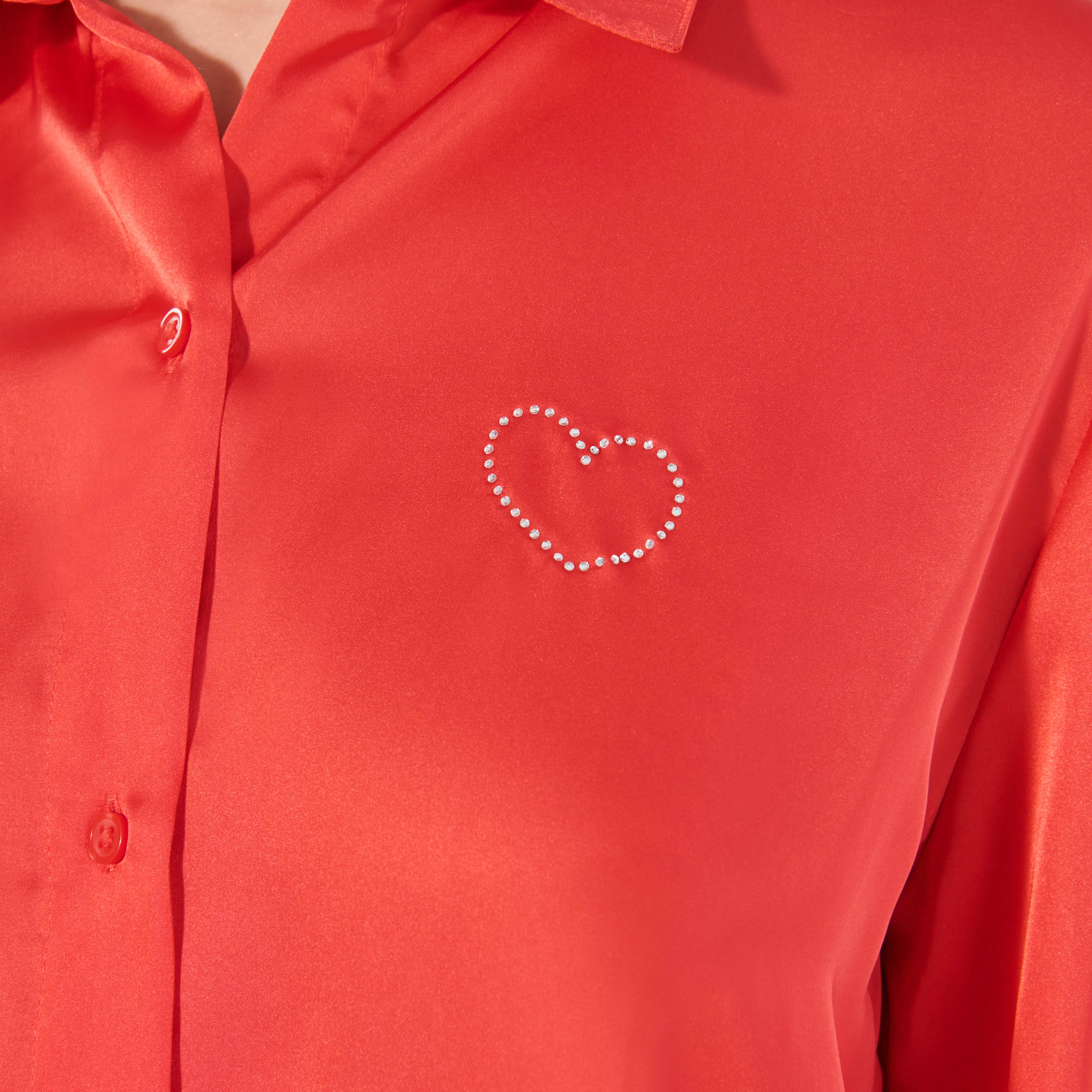 Chemise en satin